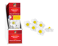 White Flower Replacements (10 pack)-CLASSIC38570