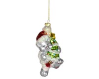 Kitty's Christmas Gray Ornament-COBANEB110