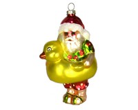 Santa's Ducky Ornament-COBANEC302