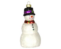 Rustic Snowman Ornament-COBANEC328