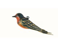 Barn Swallow Ornament-COBANEC427