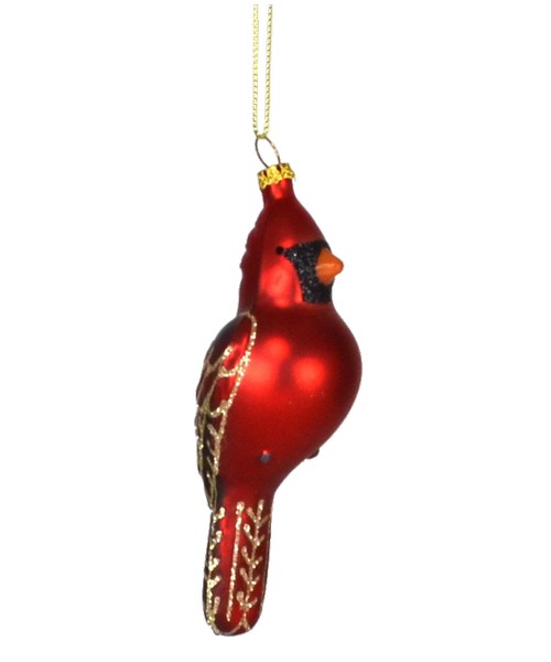 Male Cardinal Perching Ornament