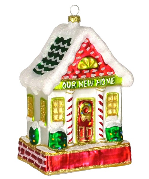 Our New Home Red and Green Ornament (COBANED218)