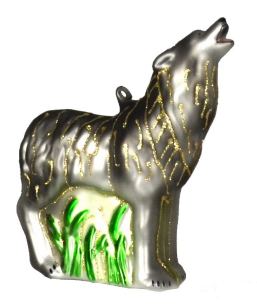 Howling Timberwolf Ornament (COBANED385)