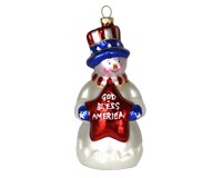God Bless America Ornament-COBANEE293