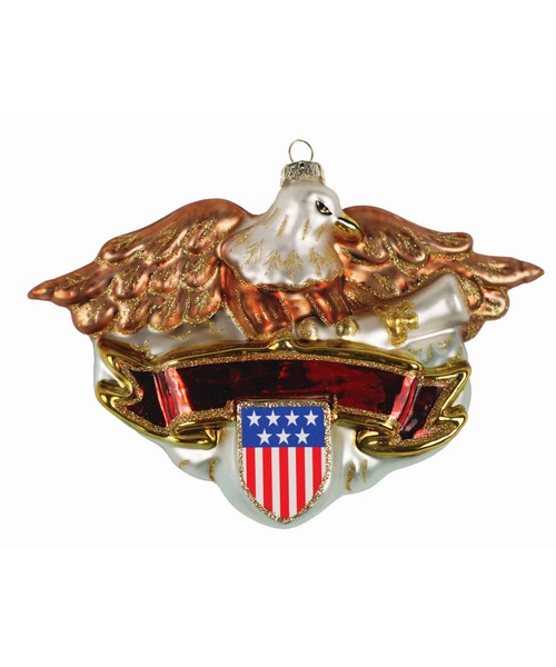 Patriotic Eagle Ornament (COBANEE371)