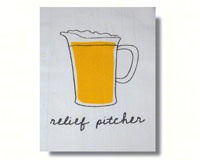 Relief Pitcher Bar Towel-CP66640