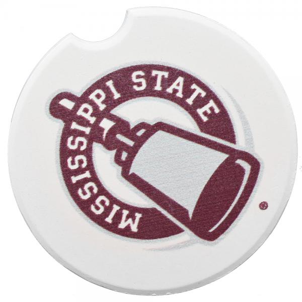 Mississippi State Cow Bell Car Coaster