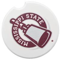 Mississippi State Cow Bell Car Coaster-CART07682