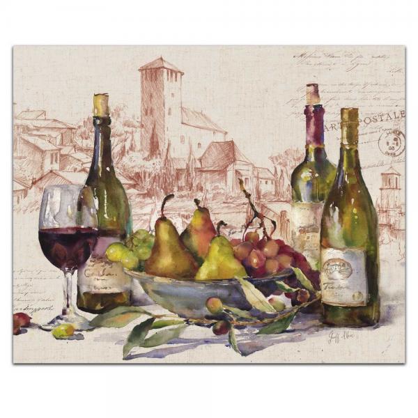 Wine Tableau Small Counter Saver
