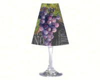 Wine Glass Shade Chalkboard Wine-CART33417