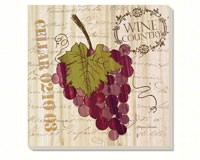 Love Wine Grapes Coasters Set of 4-CART87963