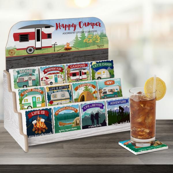 Happy Camper Assortment with Counter Display