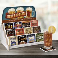 Heres to Beer Assortment with Counter Display-CART9000431