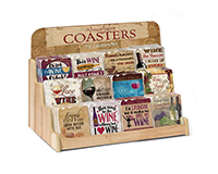 Wine Tasting Assortment with Counter Display 72 Coasters-CART91771