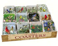 Bird Assortment with Counter Display 72 Coasters-CART91798