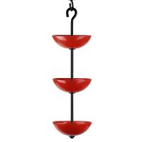 Ruby Red Triple Hanging Poppy Feeder-COURM38420076