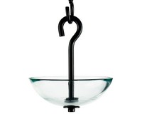 4.75 Inch Clear Single Hanging Poppy Feeder-COURM38620000