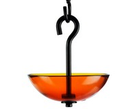 4.75 Inch Orange Single Hanging Poppy Feeder-COURM38620008