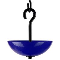 Cobalt Blue Single Hanging Poppy Feeder-COURM38620085