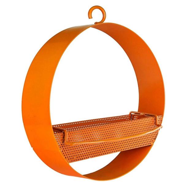Orange Bistro Bird Feeder