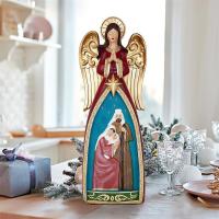 Holy Family Christmas Angel Nativity Statue plus freight-DTAL20523