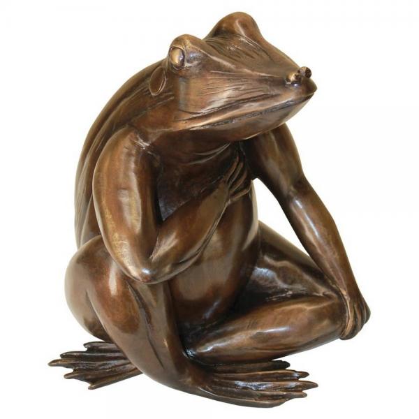 Forever In My Heart Frog Bronze Statue plus freight