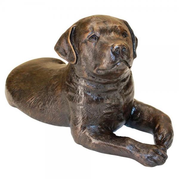 Labrador Puppy Dog Bronze Statue plus freight