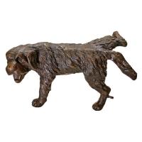 Naughty Puppy Piped Bronze Statue plus freight-DTAS23939