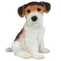 Fox Terrier Puppy Statue plus freight-DTCF2466