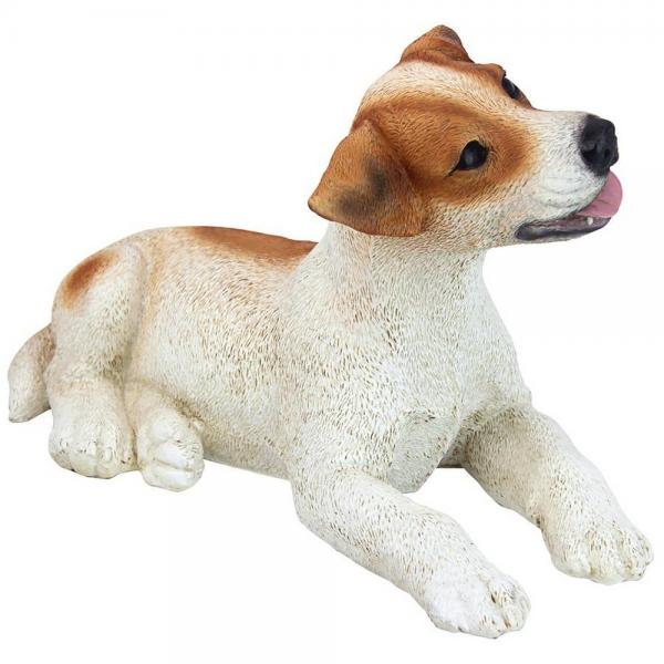 Brown Jack Russell Puppy Statue plus freight