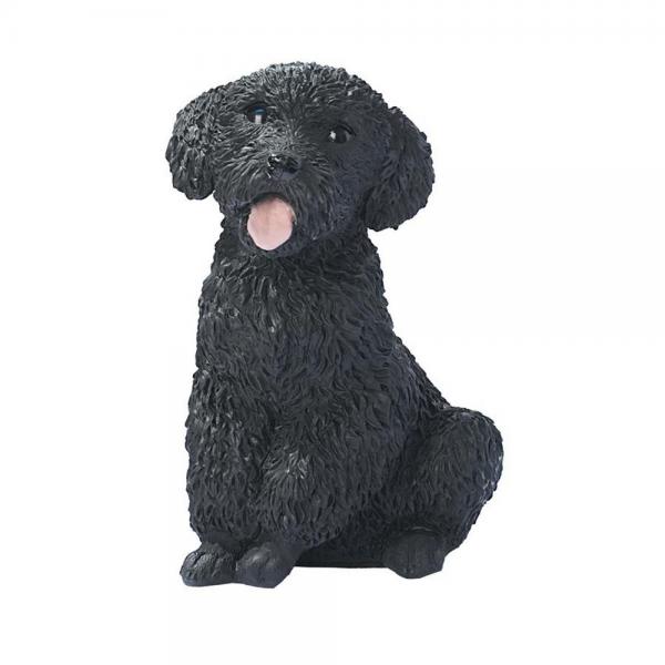 Black Poodle Puppy Statue plus freight