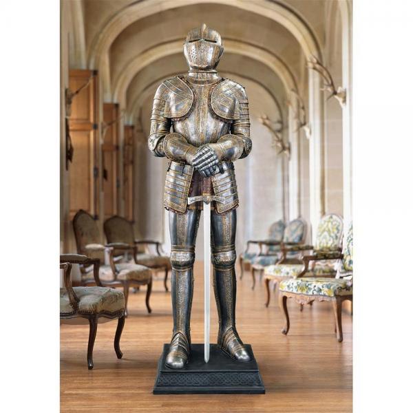 Knights Guard Medieval Armor With Sword plus freight