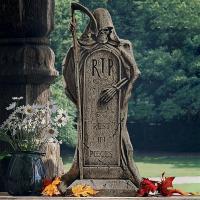 Rest In Pieces Grim Reaper Tombstone plus freight-DTDB159491