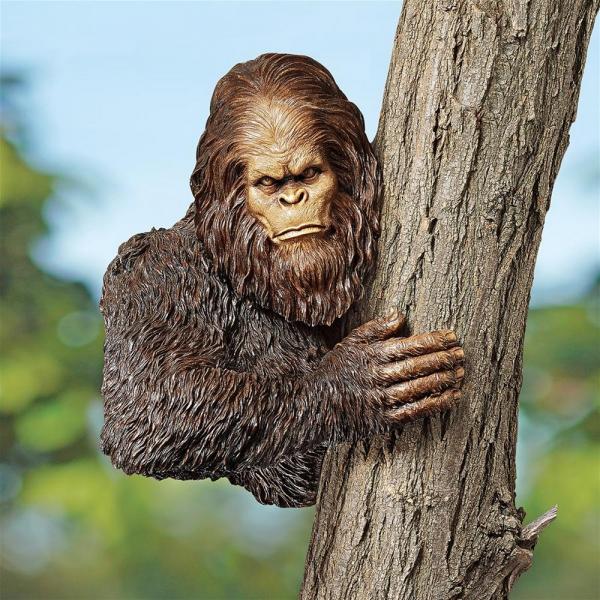 Bigfoot The Bashful Yeti Tree Sculpture plus freight