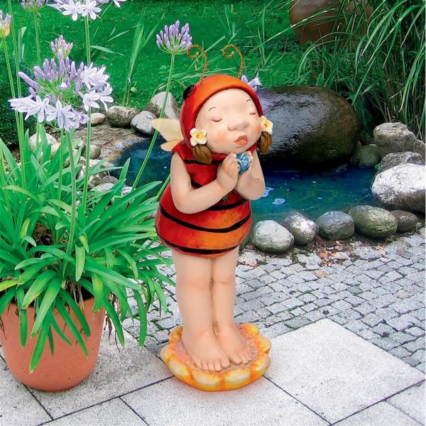 Sarah The Lady Bug Fairy Statue plus freight