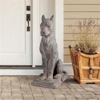 Great Dane Sentinel Statue plus freight-DTDS191373