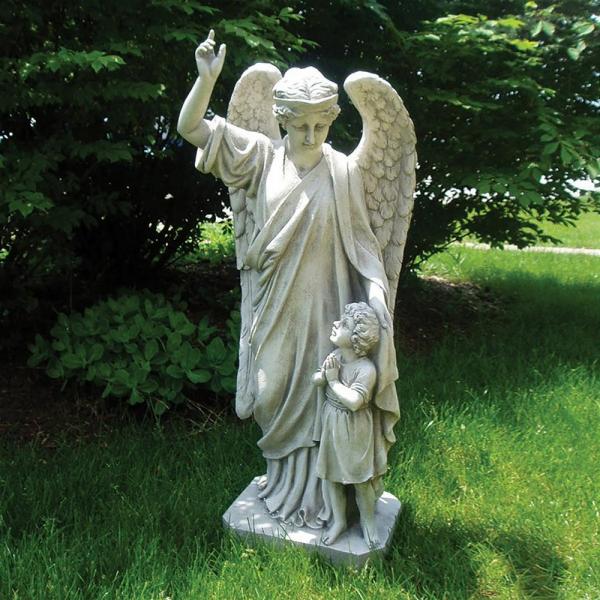 Guardian Angel Childs Prayer Statue plus freight