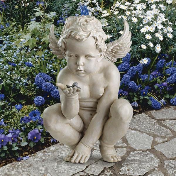 Lifes Mysteries Cherub Statue plus freight