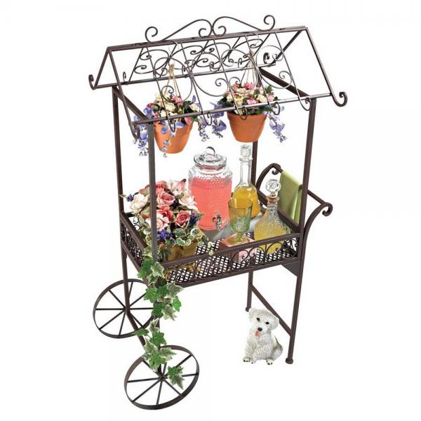 Jardin A La Francaise Flower Pushcart plus freight