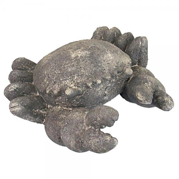 Medium Cantankerous Stone Crab Statue plus freight