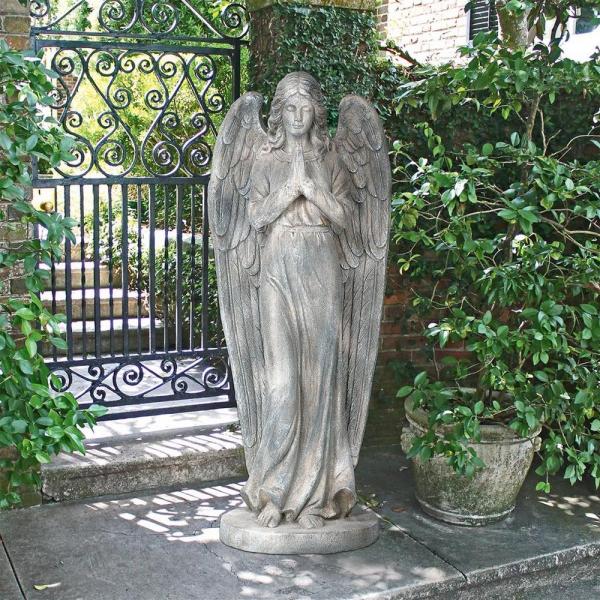 Goddess of Mercy Praying Angel Statue plus freight