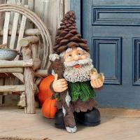 Pinecone Percy Woodland Gnome Statue plus freight-DTFU84845