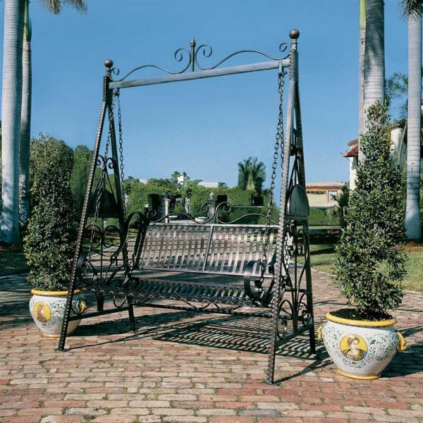 Rockaway Metal Garden Swing plus freight