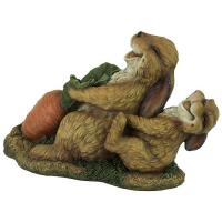 The Carrot Crew Rabbit Statue plus freight-DTHF308426