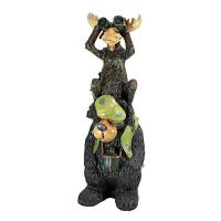 Back Woods Hunting Buddies Statue plus freight-DTHF565392
