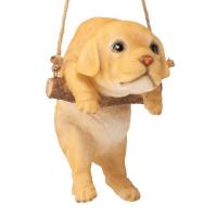 Yellow Lab Puppy On A Perch plus freight-DTJQ108069