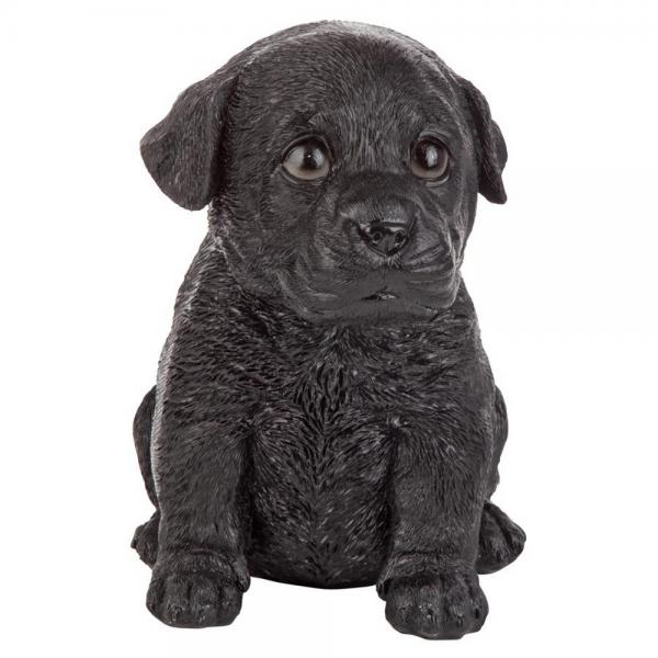 Black Lab Puppy Partner Statue plus freight