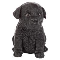 Black Lab Puppy Partner Statue plus freight-DTJQ1108622