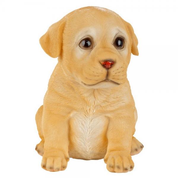 Yellow Lab Puppy Partner Statue plus freight